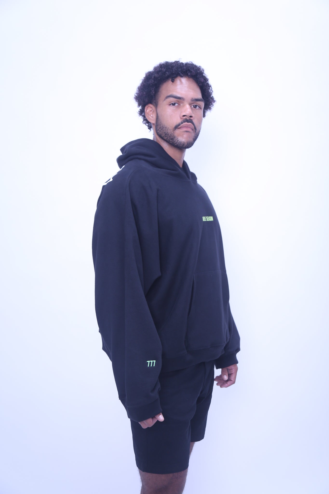 5 // FOG BLACK HOLY SPIRIT HOODIE