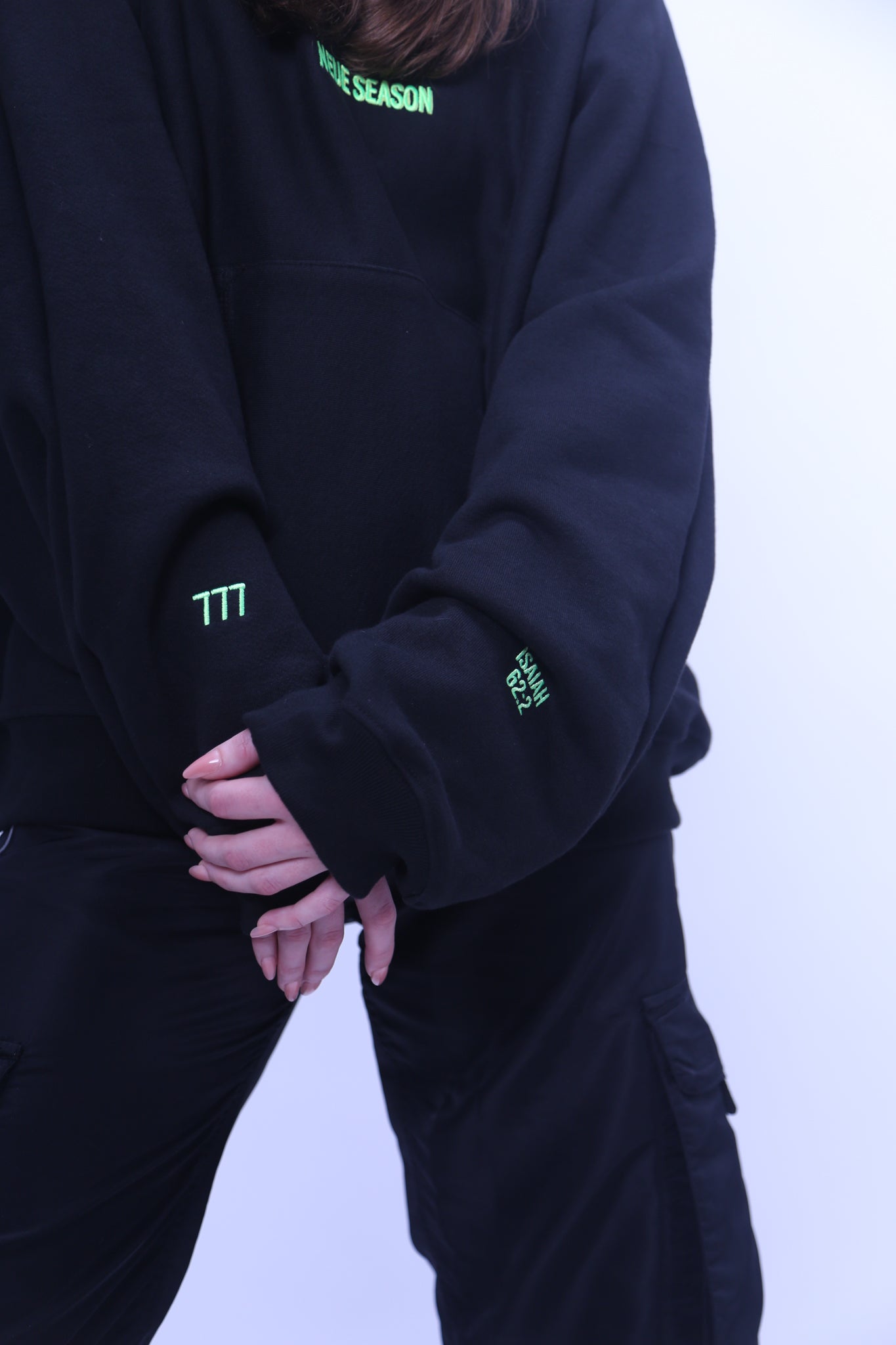 5 // FOG BLACK HOLY SPIRIT HOODIE