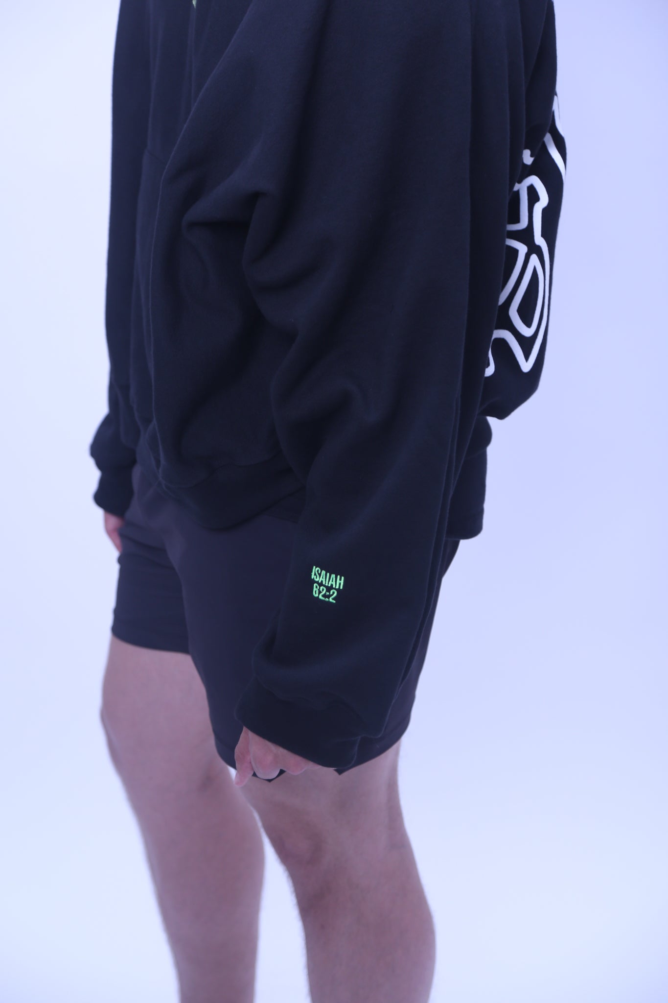 5 // FOG BLACK HOLY SPIRIT HOODIE