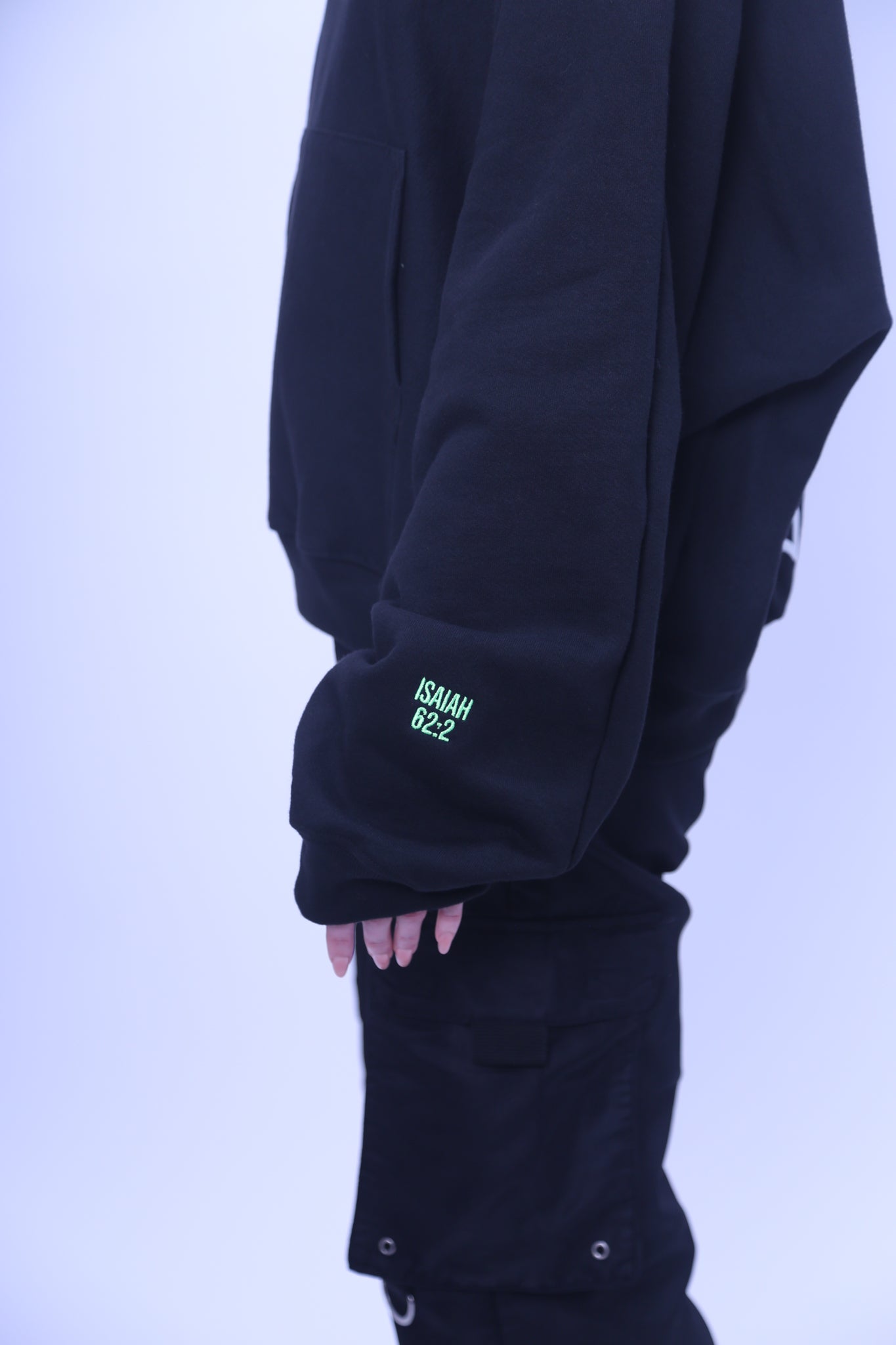 5 // FOG BLACK HOLY SPIRIT HOODIE