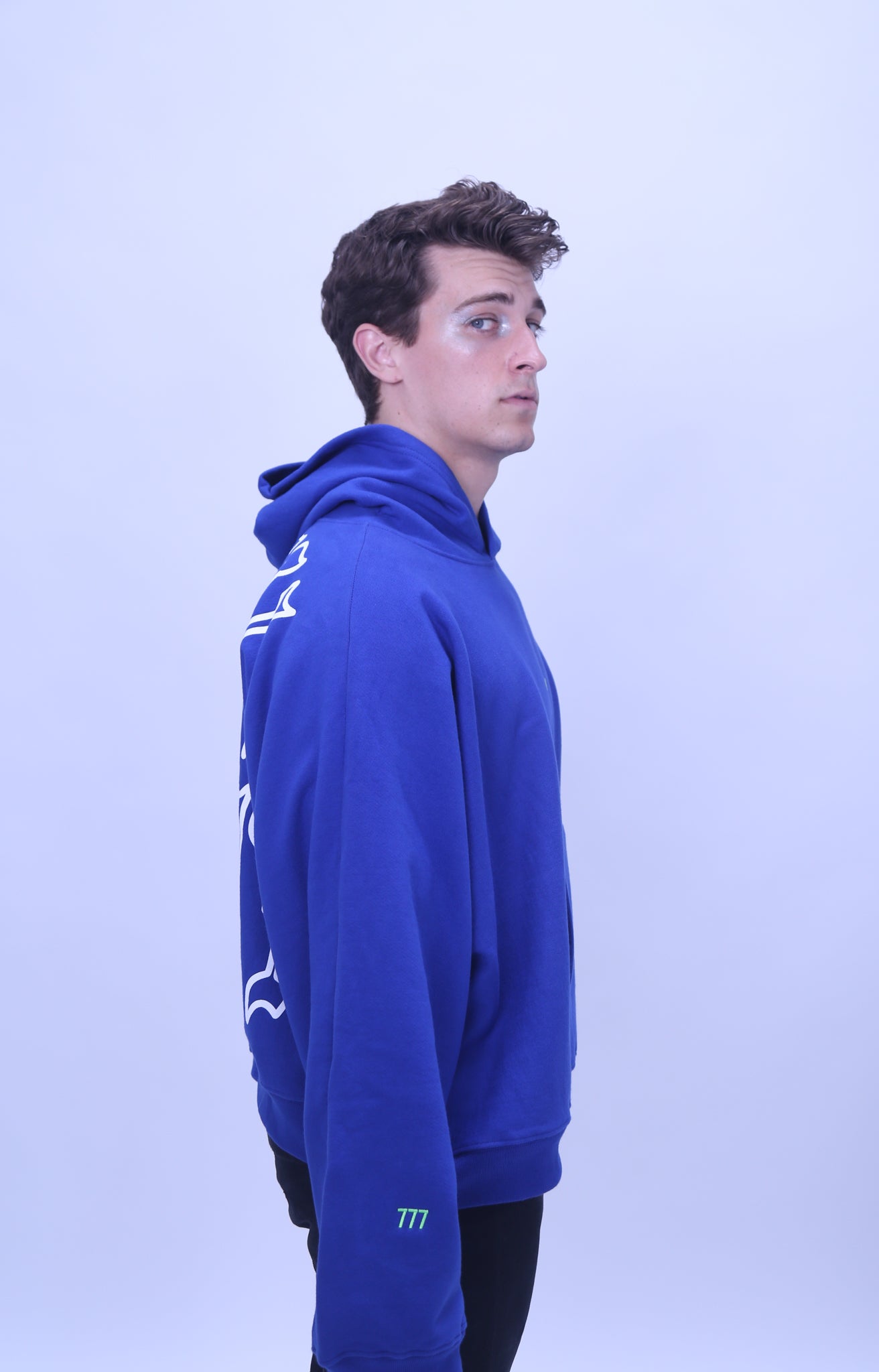 3 // HOLY SPIRIT BLUE HOODIE