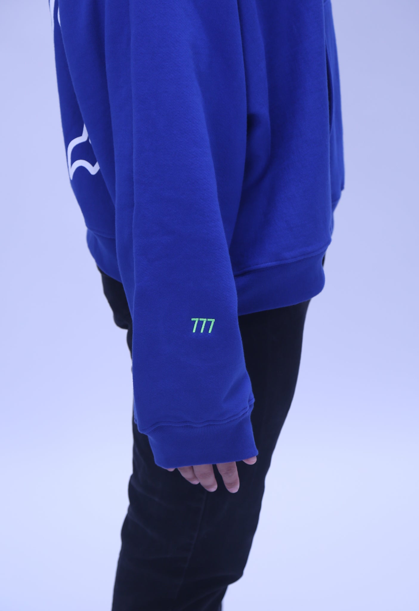 3 // HOLY SPIRIT BLUE HOODIE
