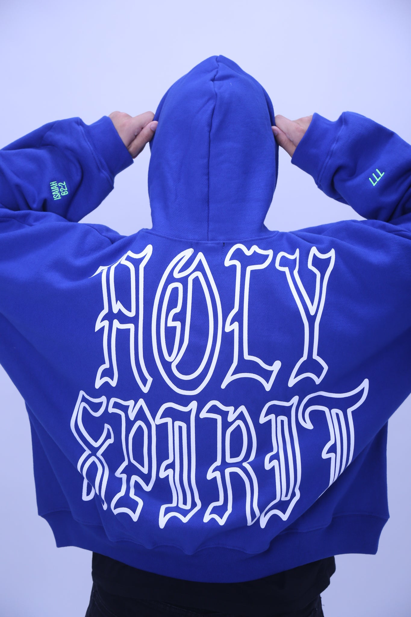 3 // HOLY SPIRIT BLUE HOODIE