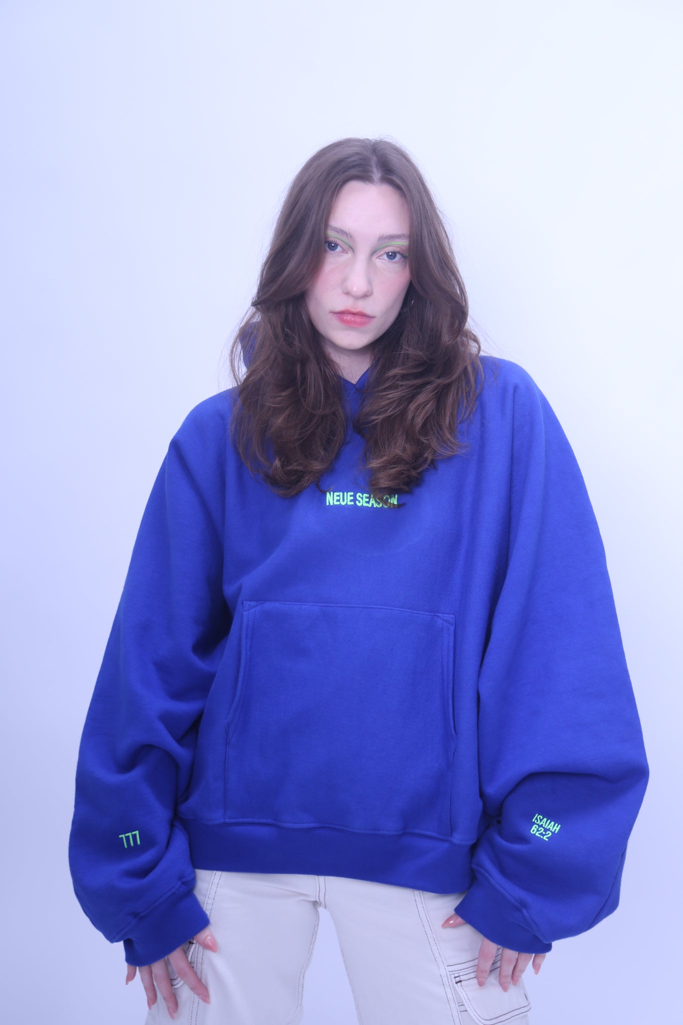 3 // HOLY SPIRIT BLUE HOODIE