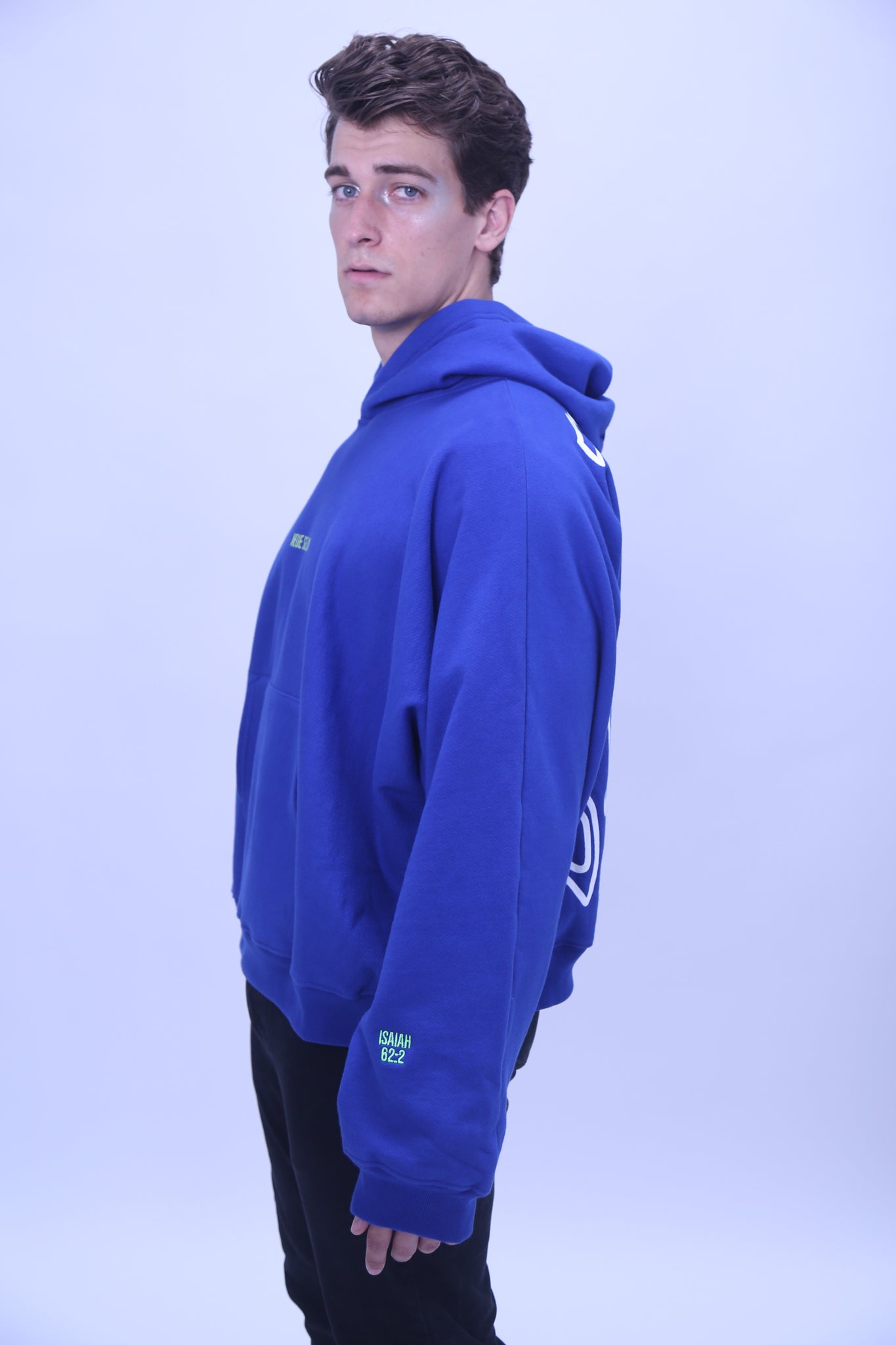 3 // HOLY SPIRIT BLUE HOODIE