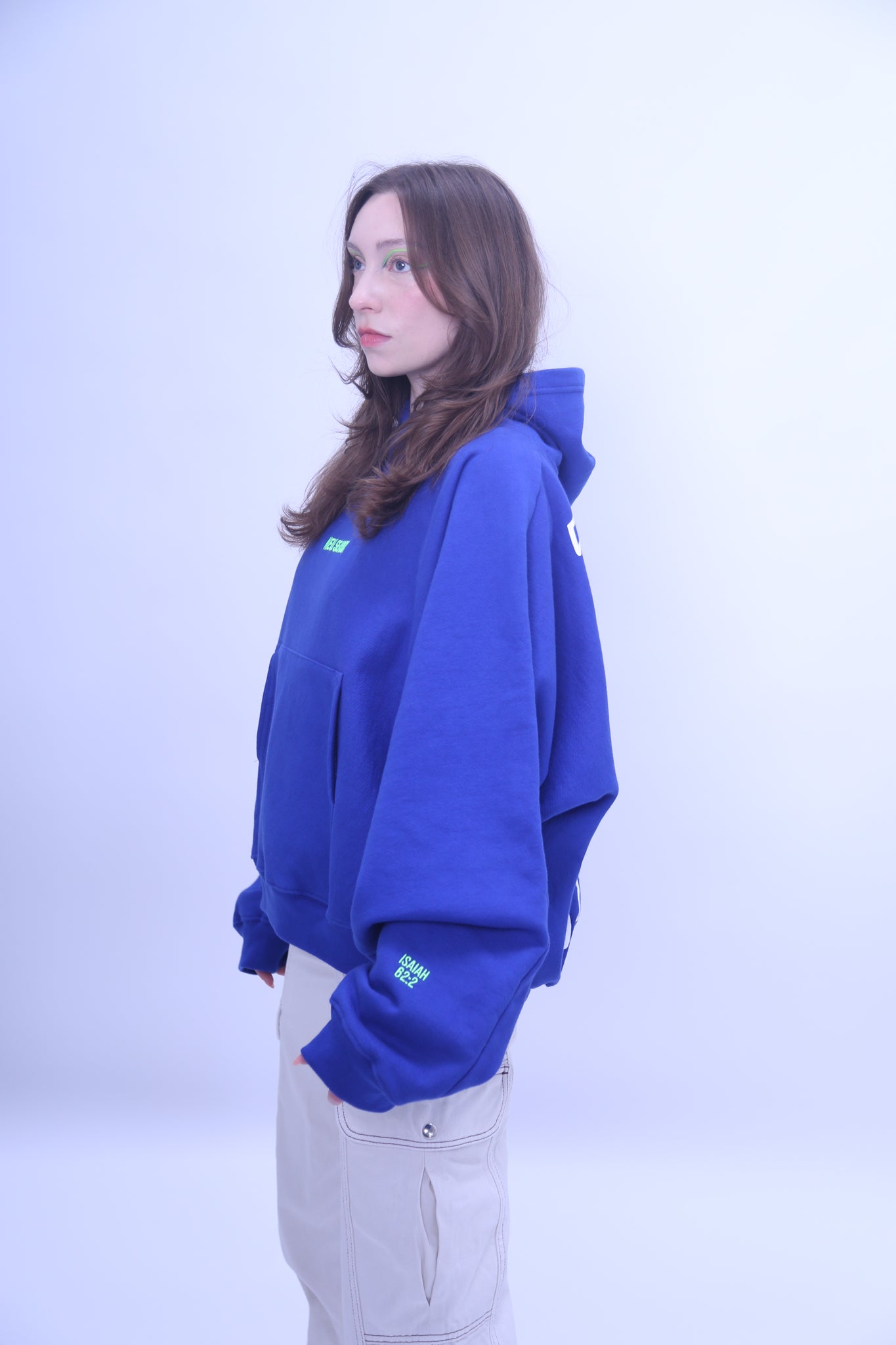 3 // HOLY SPIRIT BLUE HOODIE