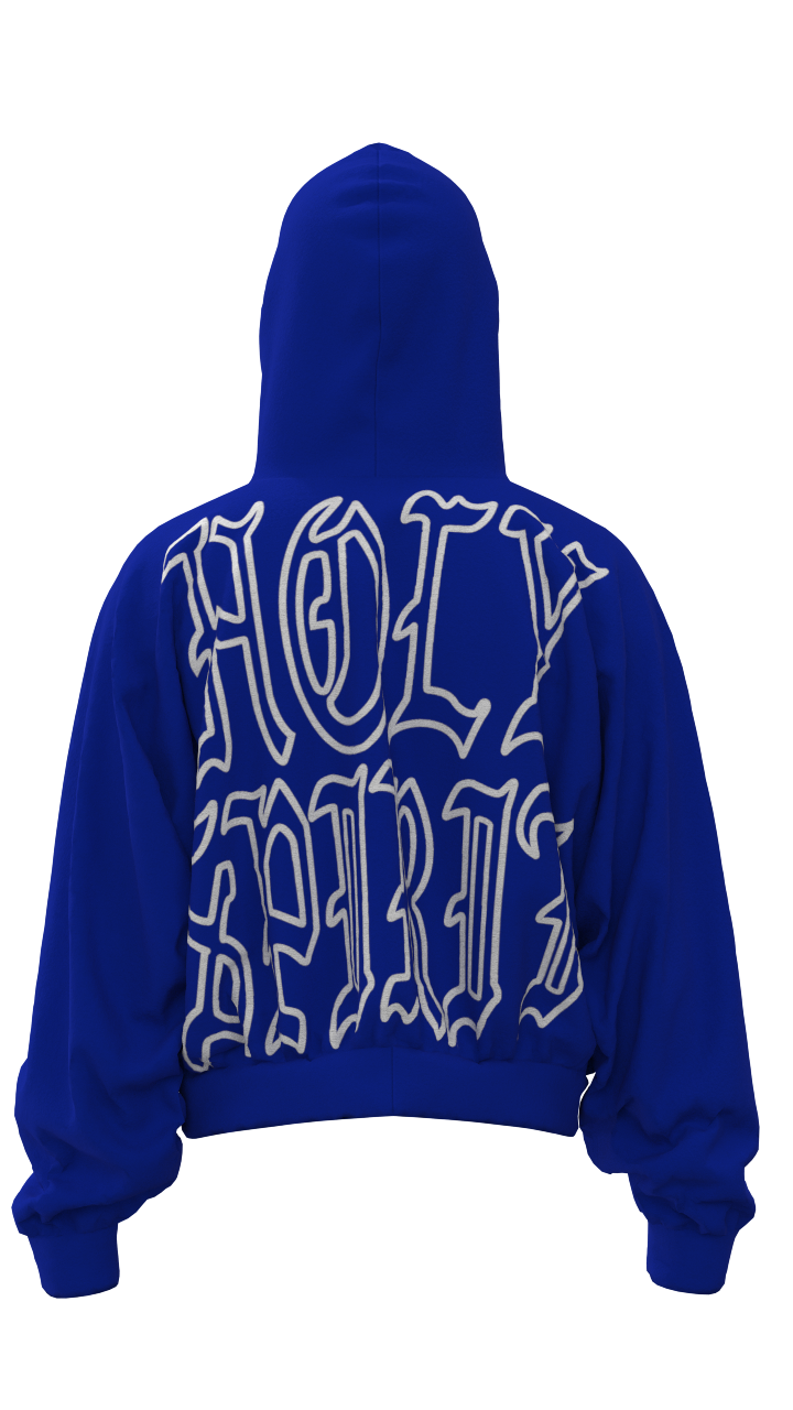 3 // HOLY SPIRIT BLUE HOODIE