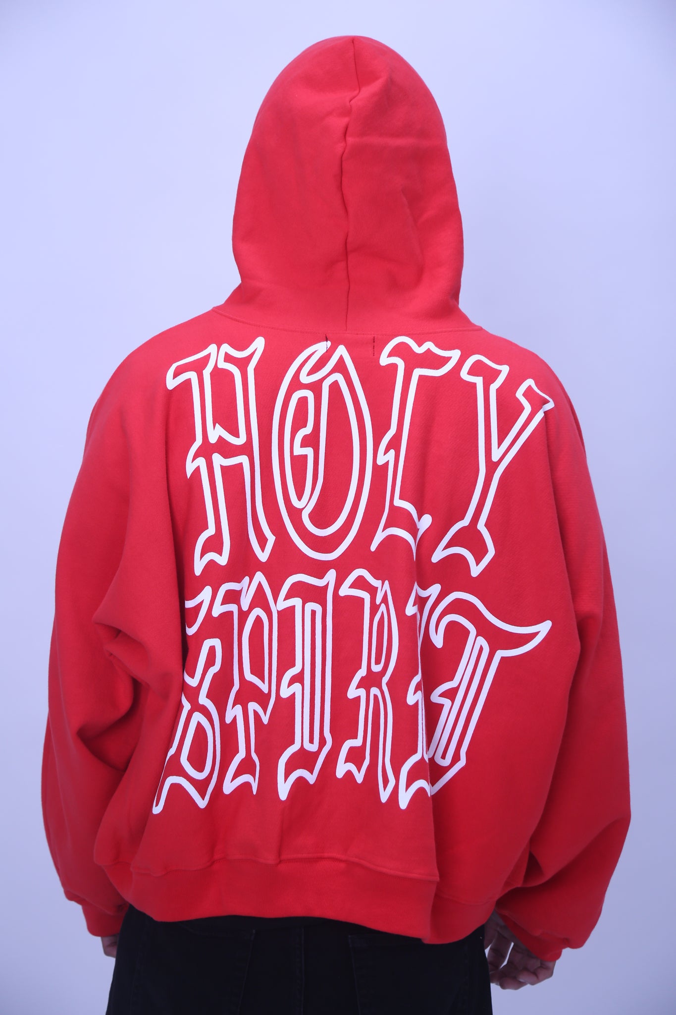 1 // REDEMPTION RED HOLY SPIRIT HOODIE