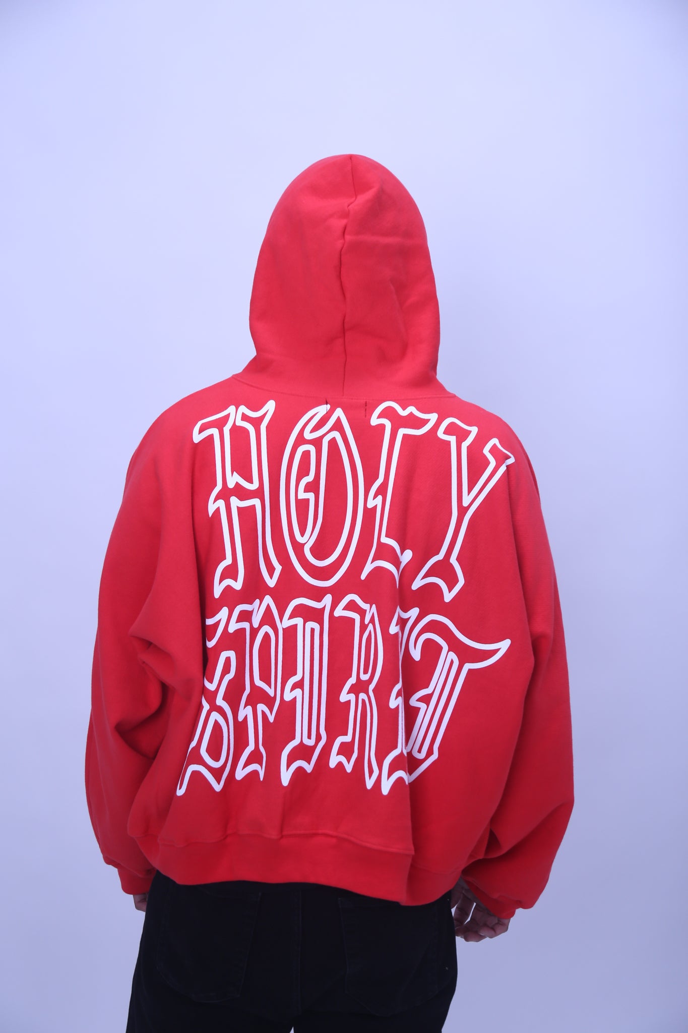 1 // REDEMPTION RED HOLY SPIRIT HOODIE