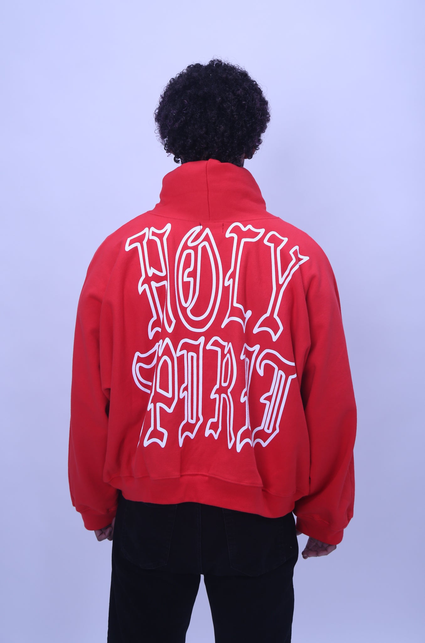 1 // REDEMPTION RED HOLY SPIRIT HOODIE
