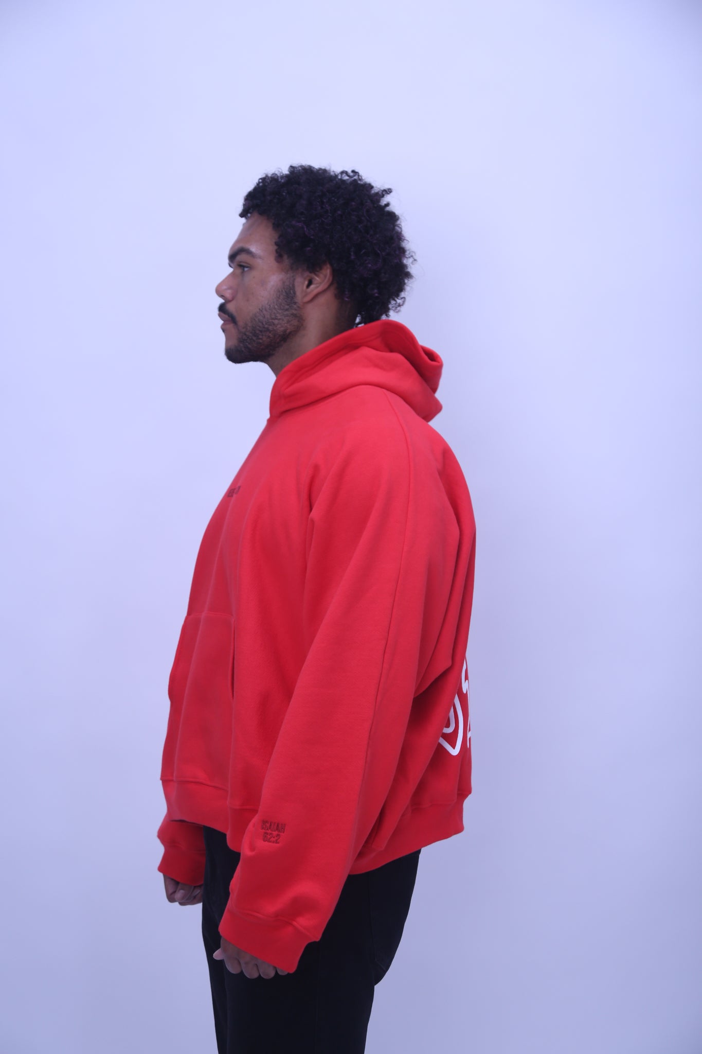 1 // REDEMPTION RED HOLY SPIRIT HOODIE