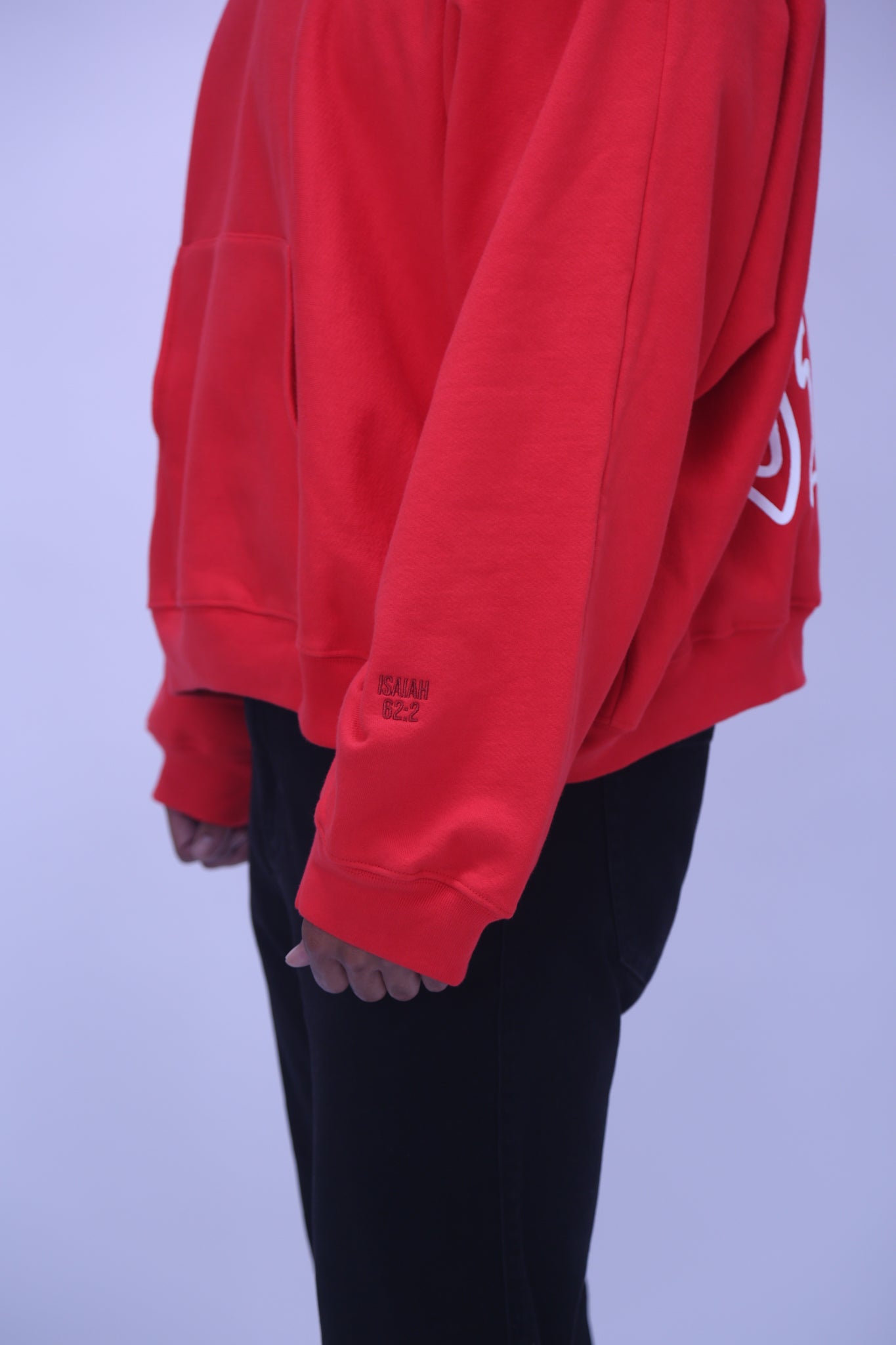 1 // REDEMPTION RED HOLY SPIRIT HOODIE