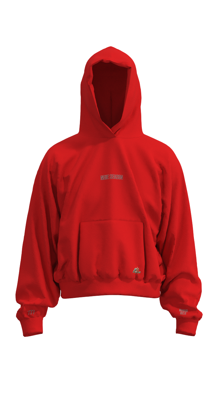 1 // REDEMPTION RED HOLY SPIRIT HOODIE