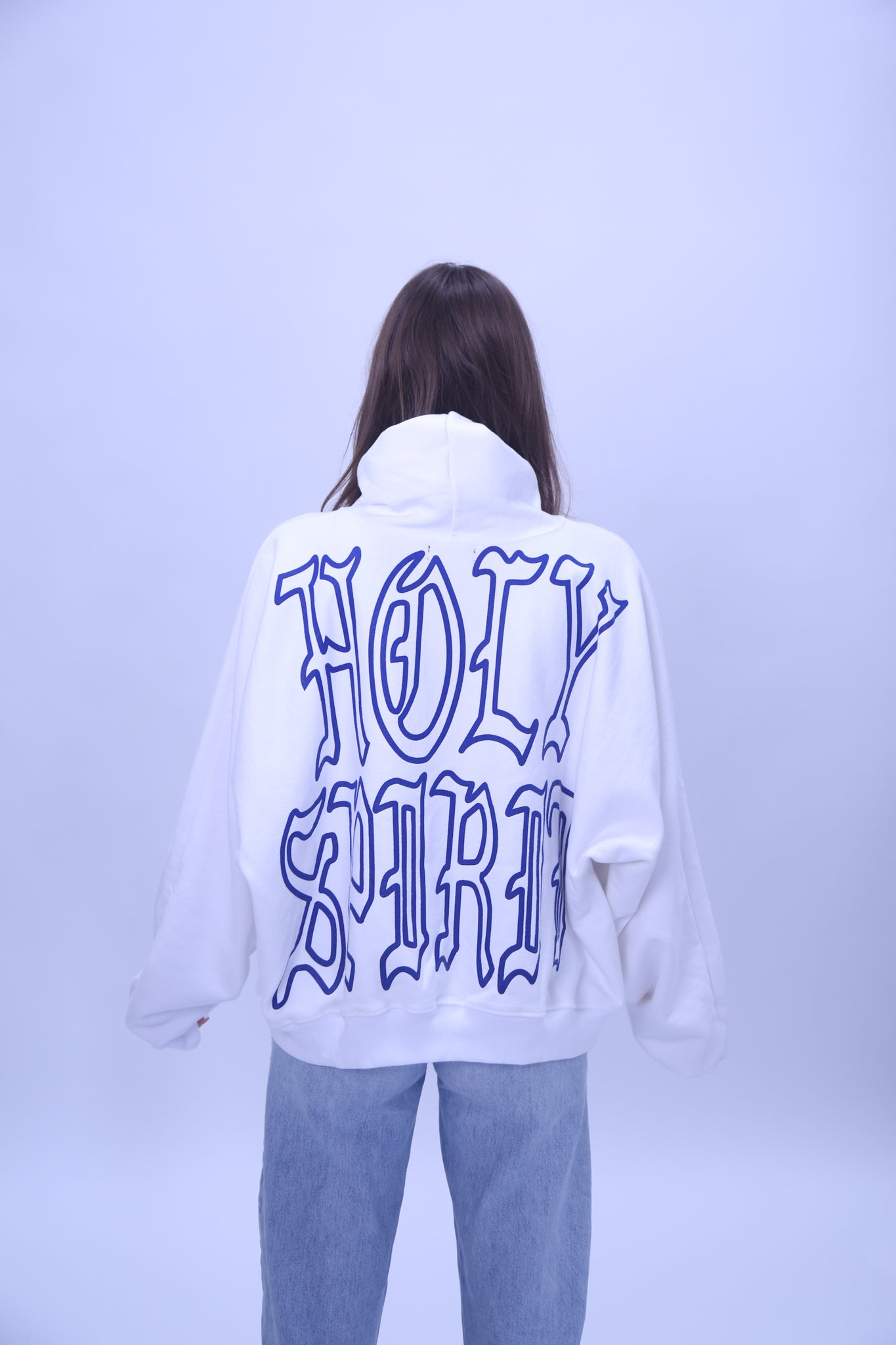 6 // WONDER WHITE HOLY SPIRIT HOODIE