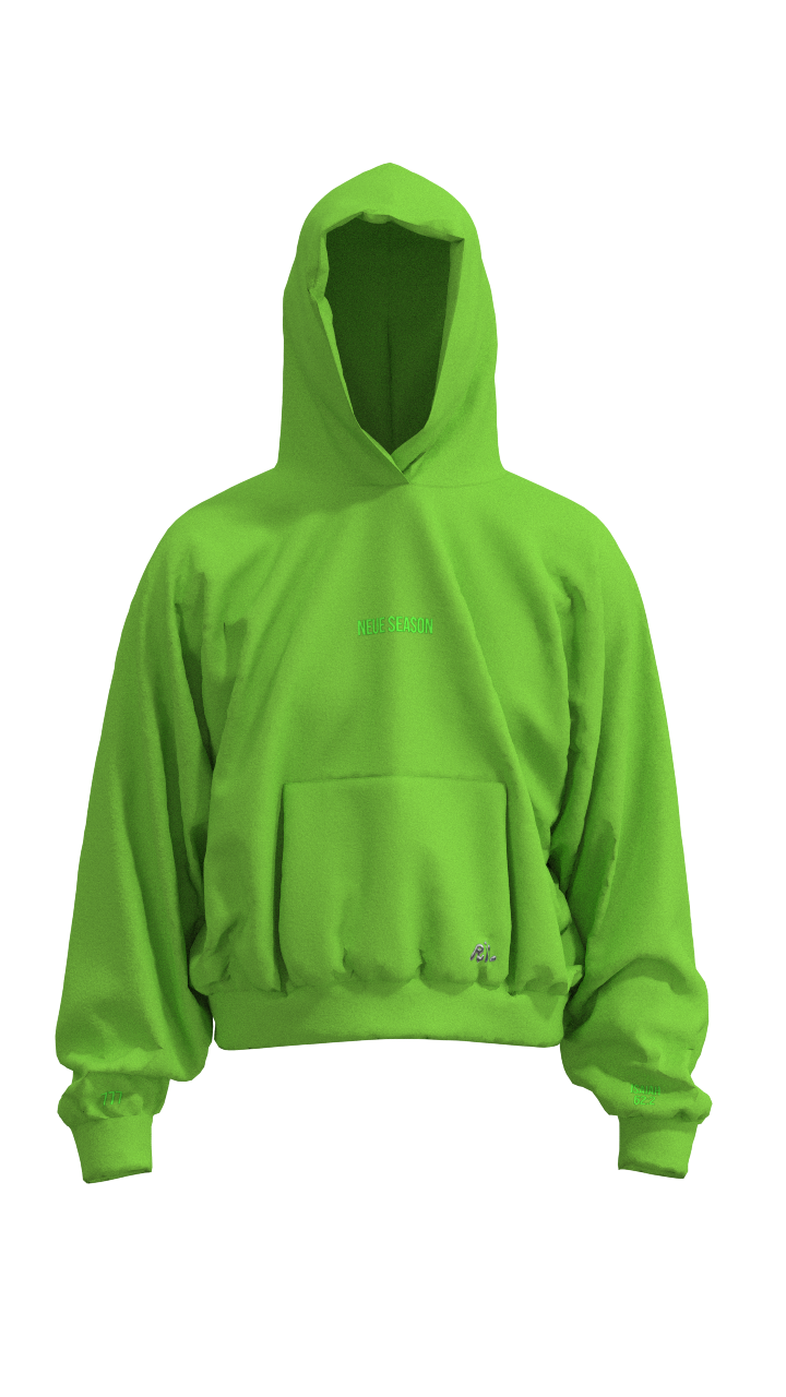 2 // EVERGREEN GREEN HOLY SPIRIT HOODIE