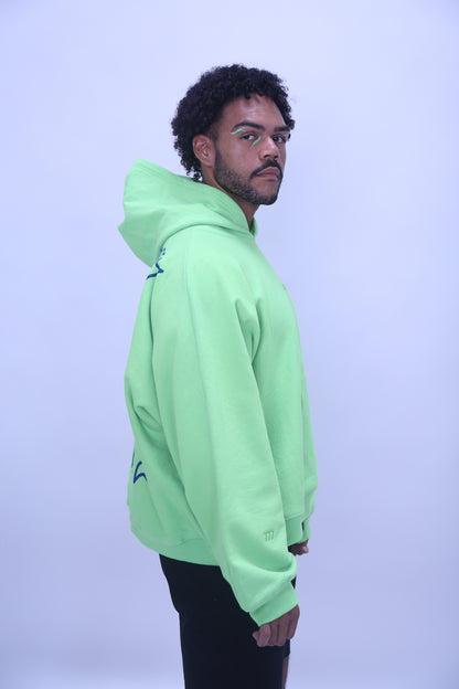 2 // EVERGREEN GREEN HOLY SPIRIT HOODIE