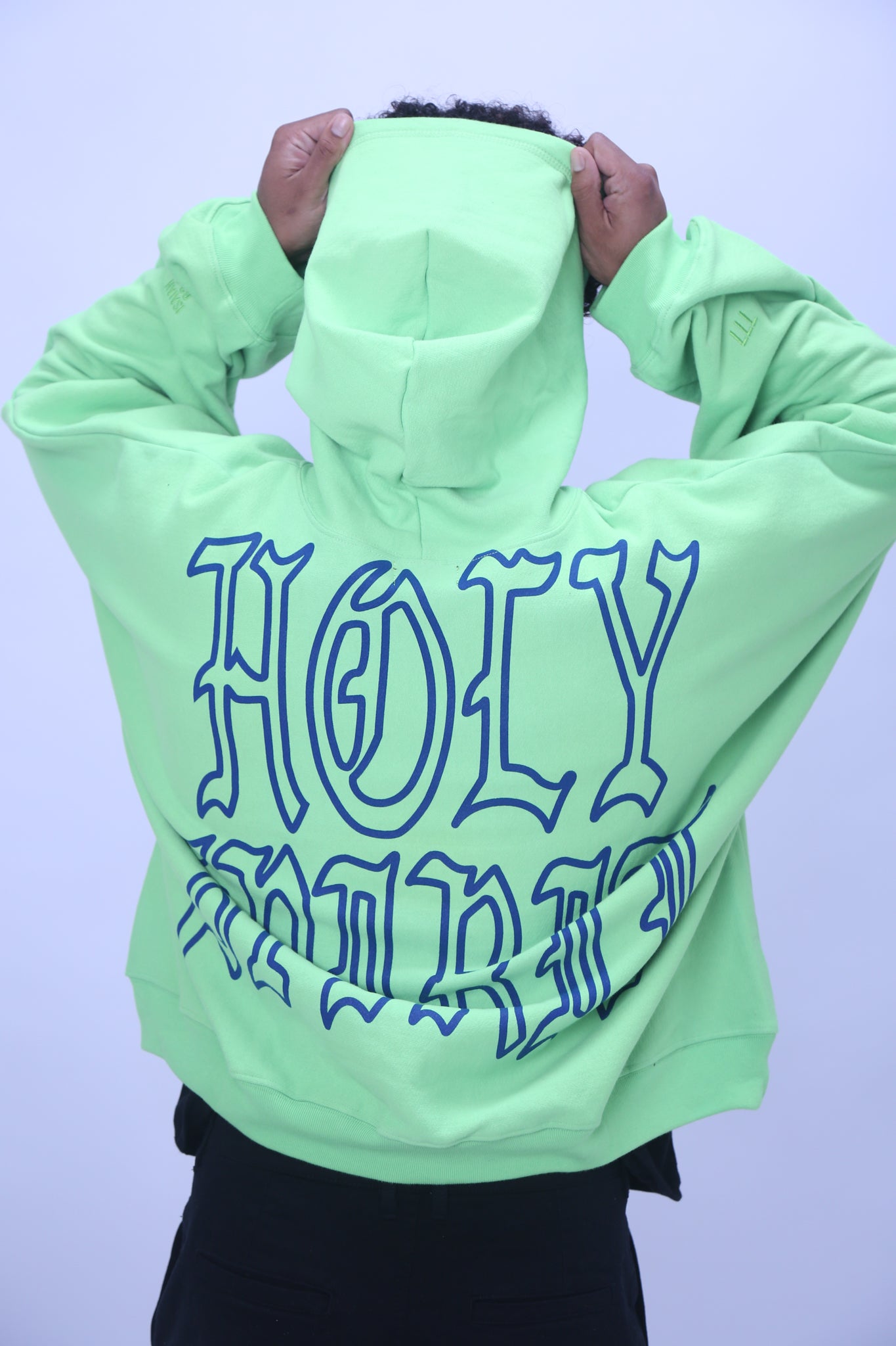 2 // EVERGREEN GREEN HOLY SPIRIT HOODIE